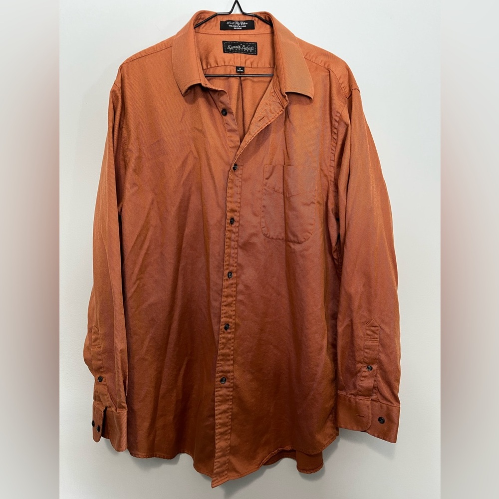 Rust Kennth Robert’s Platinum XL Button-Up Shirt
